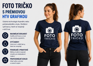Fototričko s potiskem - Dámské